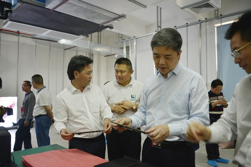 高州市党政考察团莅临广东利来国际最老品牌高新科技产业园调研指导 高州市党政考察团莅临广东利来国际最老品牌高新科技产业园调研指导