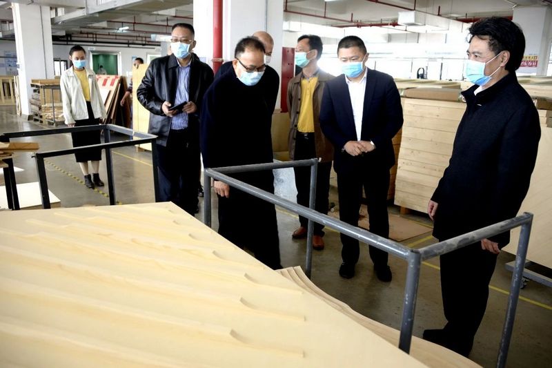 湛江市人大常委会调研组莅临利来国际最老品牌高新科技产业园进行“关爱企业 复工复产”视察工作 (3).jpg